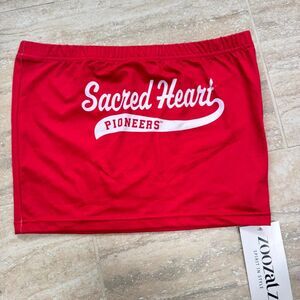 Zoozatz Women's Red Crop-top
